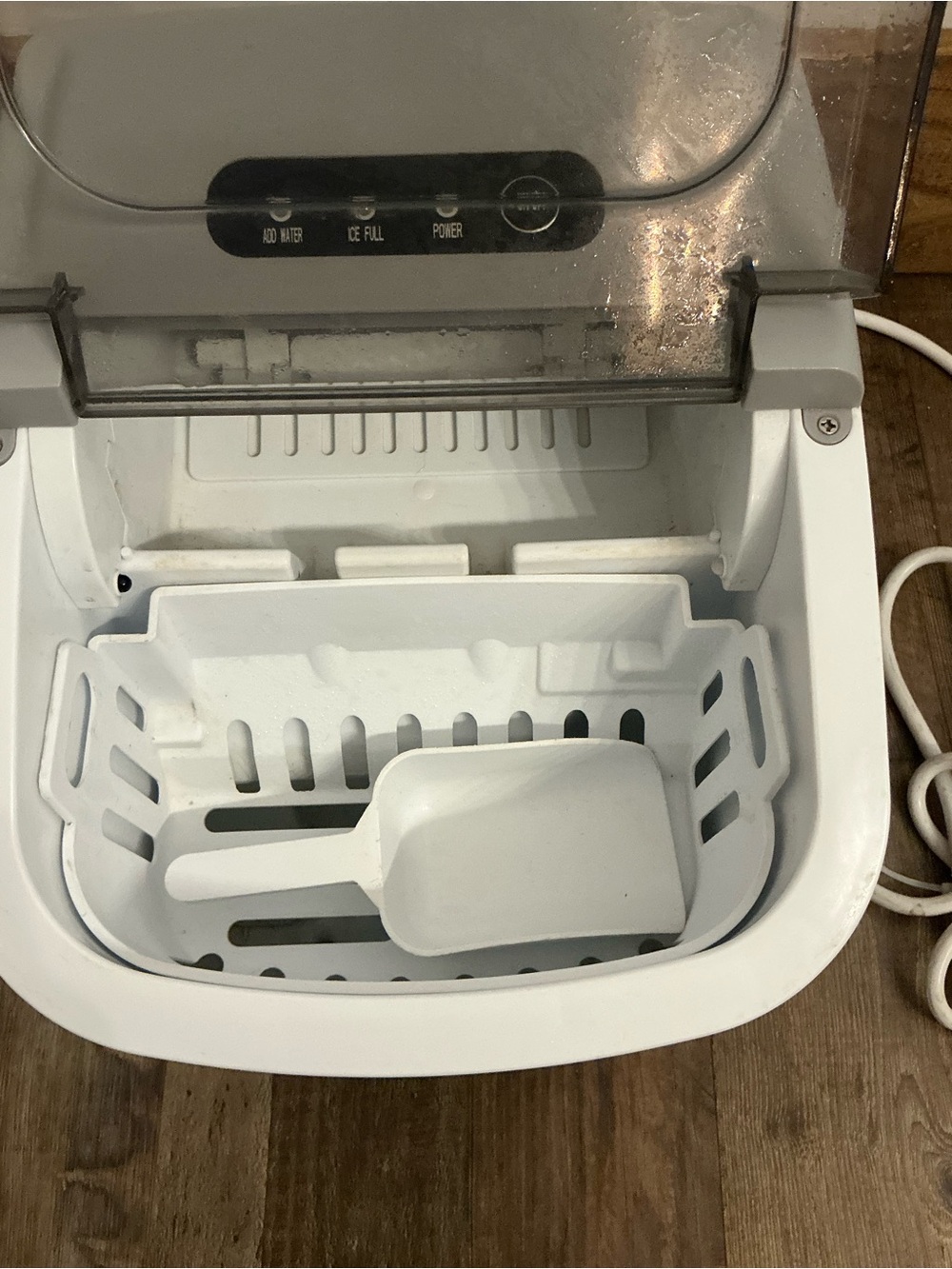 AGLUCKY HZB-12H Countertop Portable Compact Bullet Ice Maker White TESTED! - Picture 3 of 8